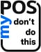 Forbidden myPOS Logo with text inside